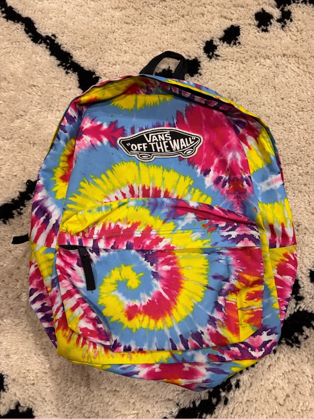 Vans Multicolor Tie-Dye Spiral Backpack